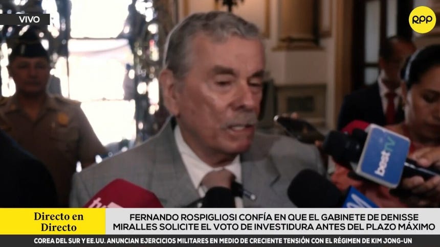 Rospigliosi evitó también pronunciarse sobre la sorpresiva no participación de Hernando de Soto en este gabinete