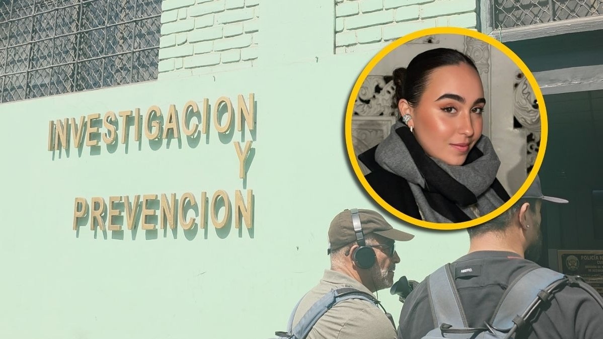 Francesca Montenegro, pareja de Adrián Villar, llegó a sede policial en La Victoria para declarar por caso Lizeth Marzano