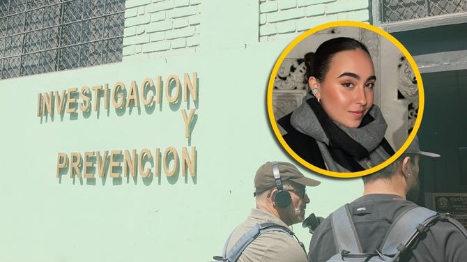 Francesca Montenegro, pareja de Adrián Villar, llegó a sede policial en La Victoria para declarar por caso Lizeth Marzano