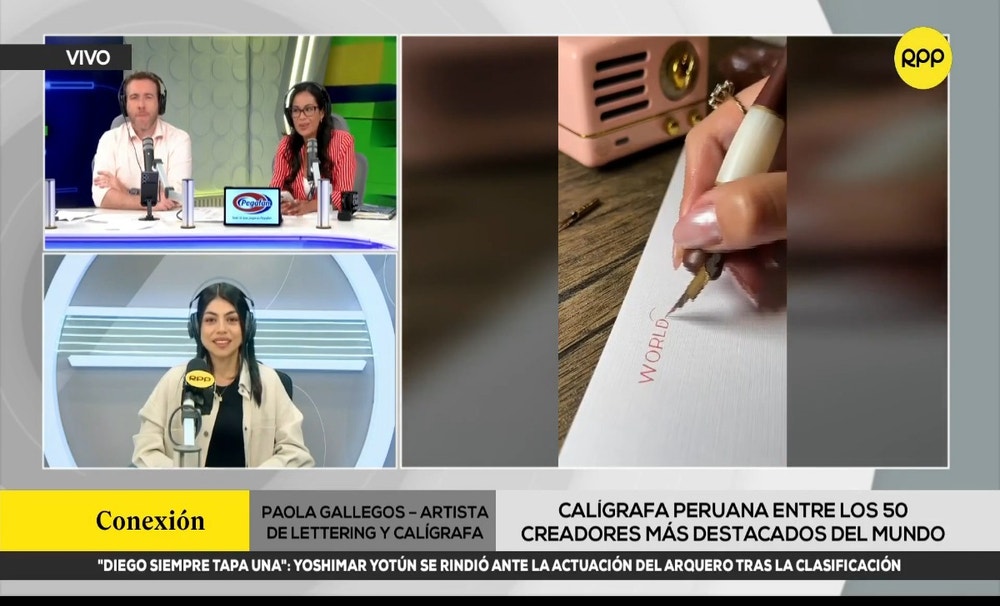 La creadora peruana celebra su inclusión en la TikTok Discover List 2026 y el resurgimiento de la caligrafía en la era digital. 