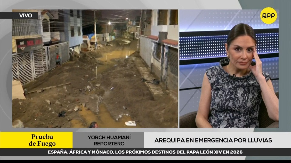 Arequipa en emergencia por lluvias 