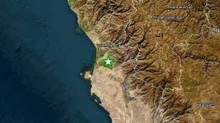 Un sismo de magnitud 3.7 remeció la región Ica esta madrugada