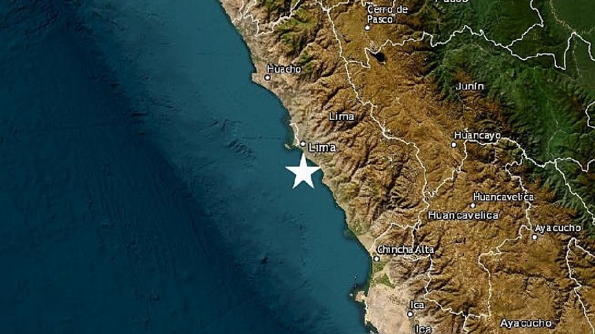 Un sismo de magnitud 5.0 con epicentro en Chilca sacudió Lima