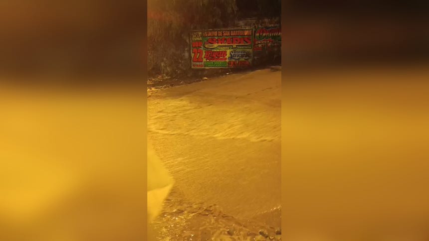 Video enviado por un ciudadano desde un tramo de la Carretera Central en Chosica. 