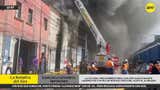 La Victoria: tras más de siete horas de labor, los bomberos aún no logran controlar el incendio