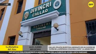 PNP investiga asesinato de chofer de combi en la avenida Argentina