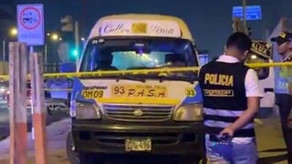 Siguen los crímenes contra transportistas: chofer de combi fue asesinado a balazos en el Callao