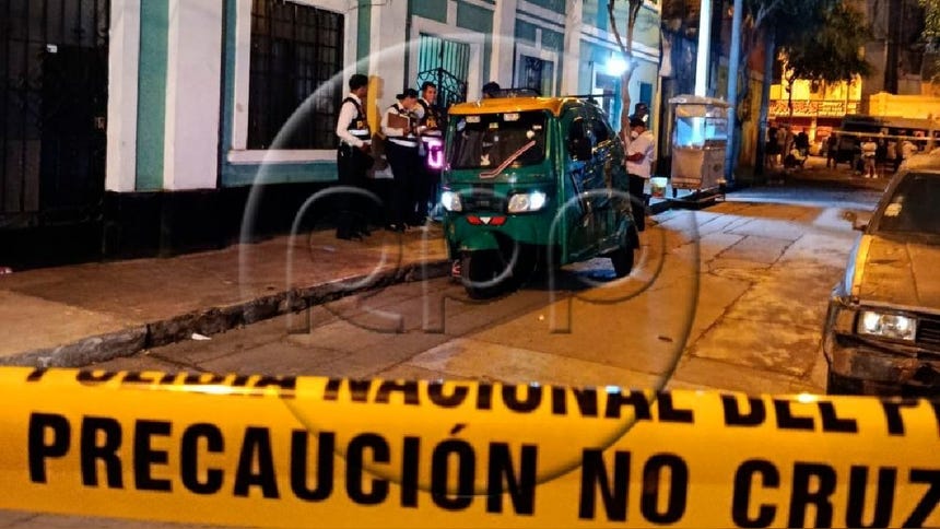 El crimen ocurrió en la avenida Mantaro, cuando el transportista acababa de terminar un servicio.