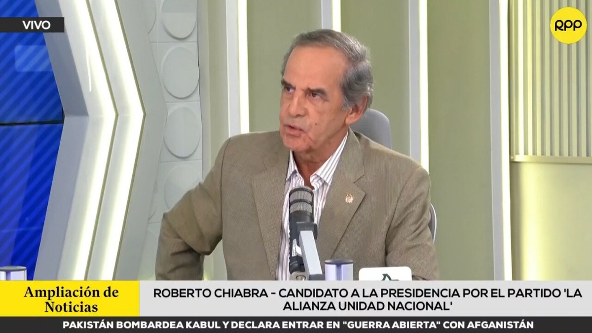Roberto Chiabra dice que el crimen organizado busca capturar el poder y el Estado: 