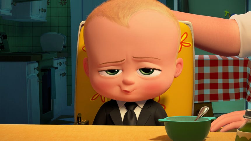 En 'Un jefe en pañales', un niño descubre que su bebé hermano lidera un complot corporativo.