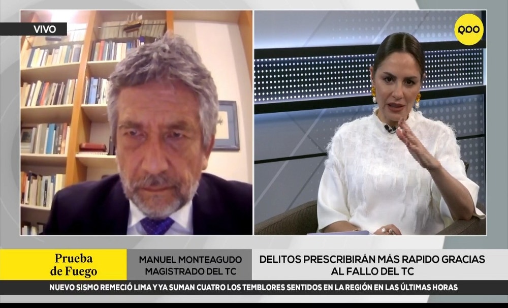 Magistrado del TC cuestiona que declaren constitucional la 'Ley Soto': 