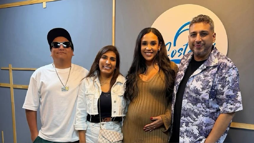 Jorge Luna, Melissa Samplini, Katya Mosquera y Ricardo Mendoza.