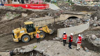 Ministro de Defensa: maquinaria para atender emergencias por lluvias está 