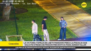 Familia de Lizeth Marzano pide a la Fiscalía que formalice requerimiento de nueve meses de prisión preventiva contra Adrián Villar