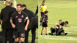 ¡Insólito! Lionel Messi se molesta tras ser derribado por un hincha en duelo de Inter Miami [VIDEO]