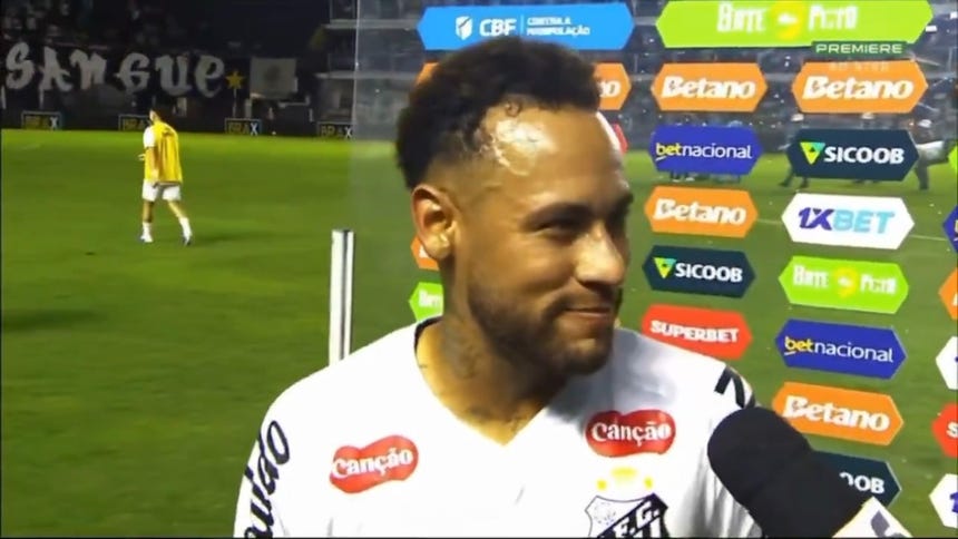 Las palabras de Neymar y la respuesta de Thiago Mendes.