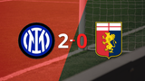 Serie A: Inter le ganó como anfitrión a Genoa por 2-0