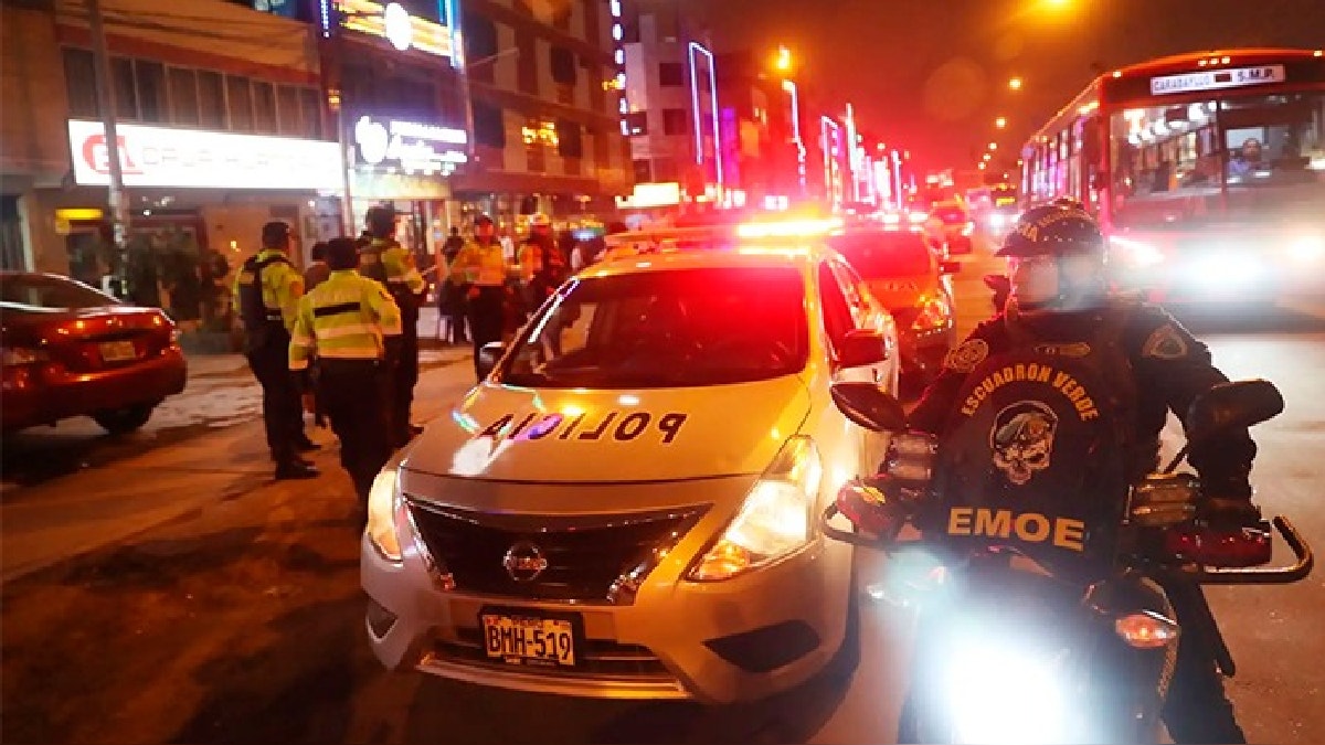 Gobierno de José María Balcázar declara estado de emergencia por 30 días en Lima Metropolitana y Callao para enfrentar la criminalidad