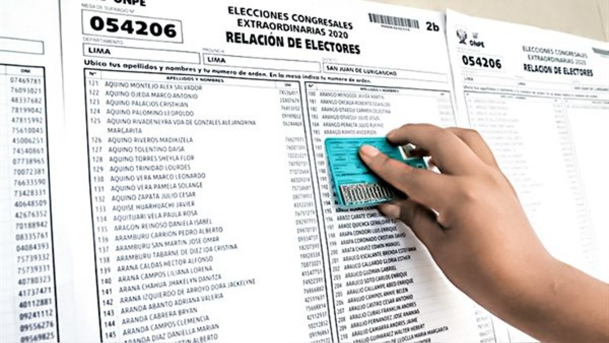 Reniec remitió a la ONPE una tercera lista de 13 680 ciudadanos fallecidos inscritos tras la aprobación del padrón electoral de 2026