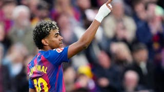 Con 'hat trick' de Lamine Yamal: Barcelona goleó 4-1 a Villarreal por la fecha 26 de LaLiga