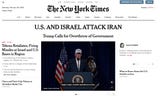 The New York Times: EE.UU. e Israel atacan Irán