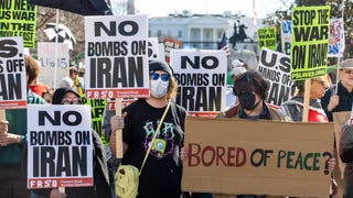 EE.UU.: manifestantes llegan a la Casa Blanca para protestar contra los bombardeos de EE.UU. e Israel en Irán [GALERÍA]