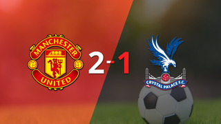 Premier League: Manchester United voltea el marcador y triunfa 2 a 1 ante Crystal Palace