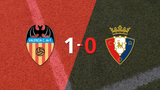 LaLiga EA Sports: Valencia derrotó 1-0 a Osasuna con un gol de penal