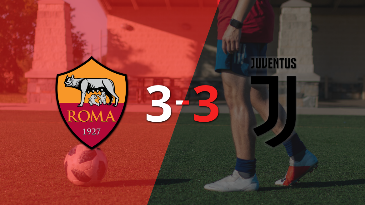 Serie A: Empate agónico de Juventus ante Roma con un decisivo gol de Federico Gatti