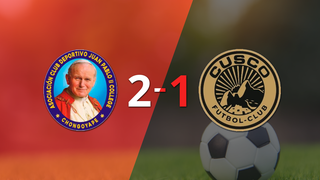 Liga 1: Juan Pablo II voltea el marcador y triunfa 2 a 1 ante Cusco FC