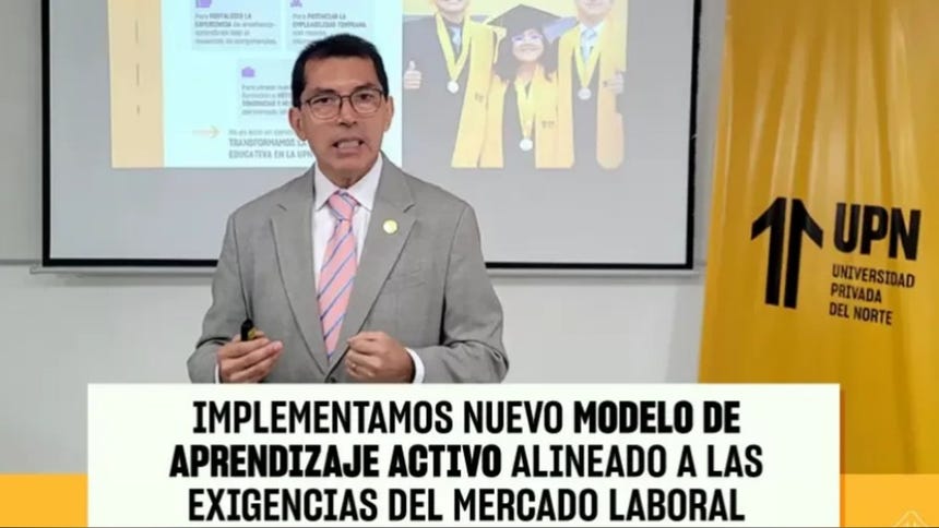  La Universidad Privada del Norte presentó su Modelo de Aprendizaje Activo, orientado a fortalecer la formación por competencias y la inserción laboral desde los primeros ciclos. 