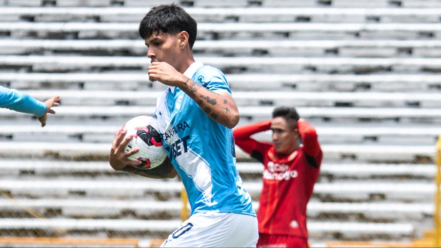 Jair Moretti anotó ante Sport Huancayo.