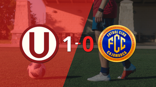 Liga 1: A Universitario le alcanzó con un gol para derrotar a FC Cajamarca en Monumental de la U