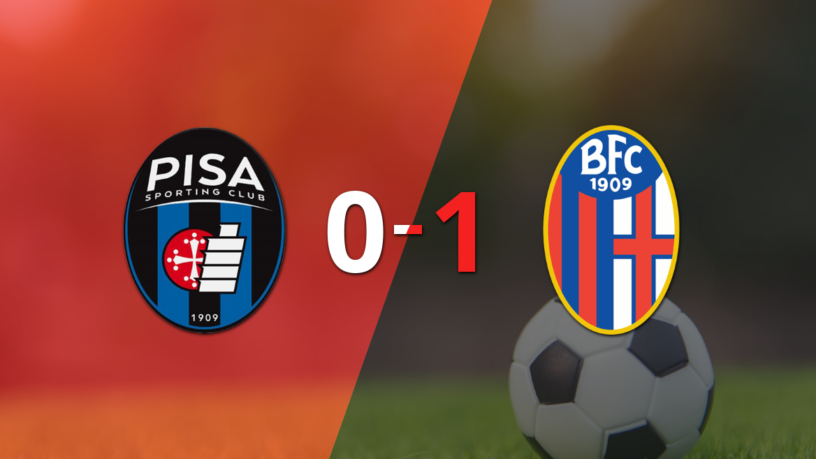 Serie A: Pisa cayó frente a Bologna 1-0 con un gol agónico de Jens Odgaard