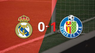 LaLiga EA Sports: Real Madrid sufrió una derrota por 1-0 ante Getafe con el gol de Martín Satriano