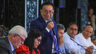 Balcázar señaló que solicitará facultades al Congreso por Plan Nacional de Seguridad Ciudadana