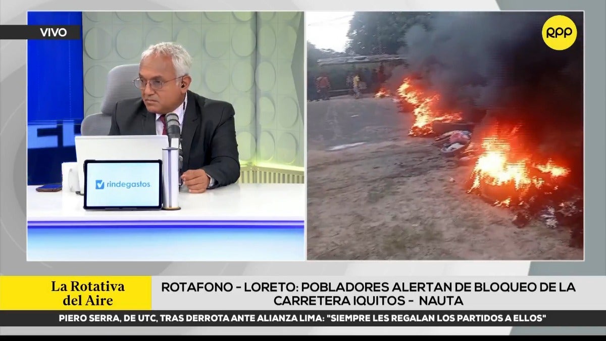 David Chihuán pidió mayor presencia policial en carretera Iquitos - Nauta