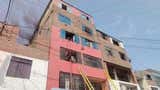 El Agustino: un incendio afecta inmueble en el cruce de la avenida 9 de octubre y el jirón Chiquian