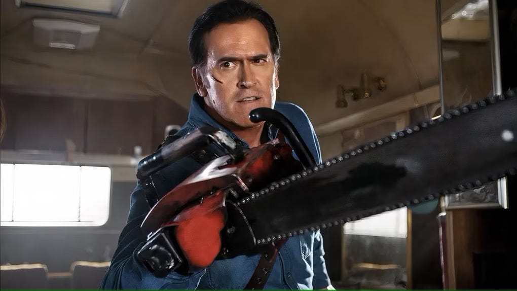 Bruce Campbell es el pilar central de la franquicia Evil Dead.