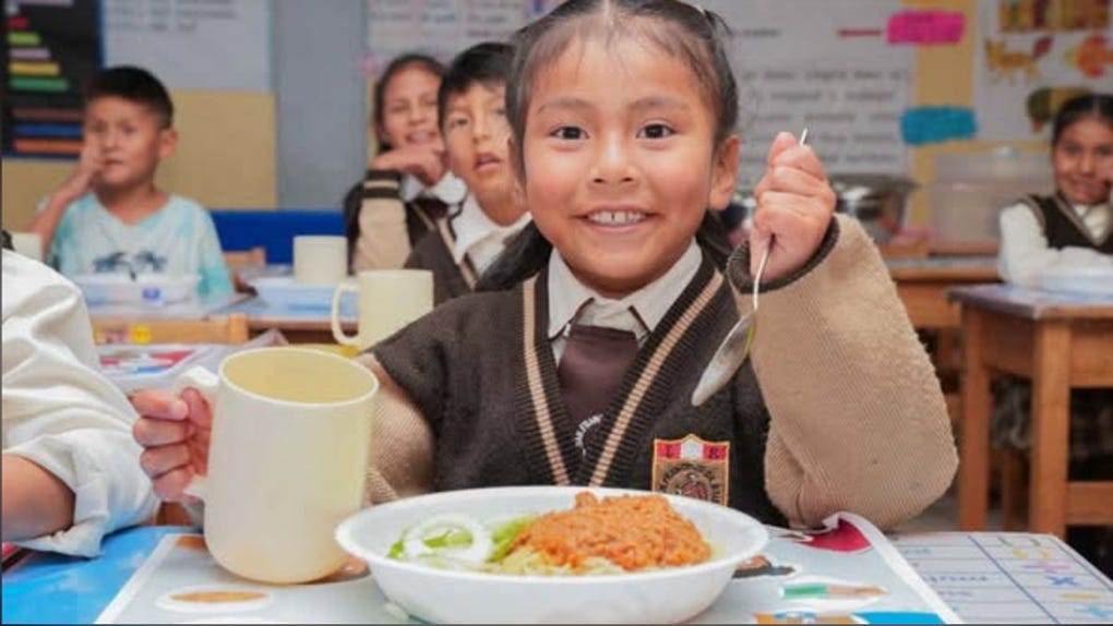 Alimentos para escolares.