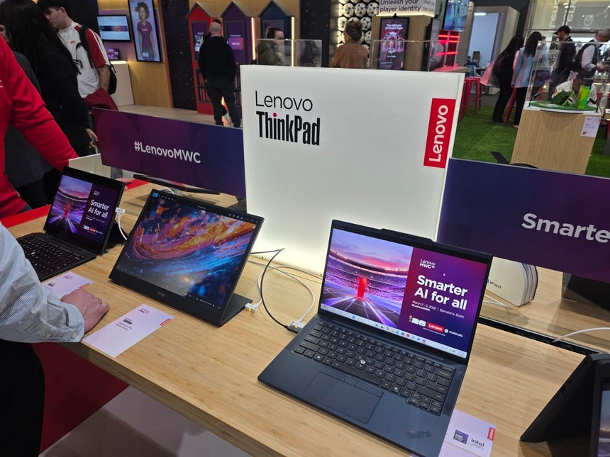 Lenovo presenta desde laptops 3D a una consola plegable en el MWC 2026