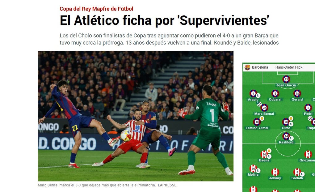 <strong>Marca de España: </strong>El Atlético ficha por Supervivientes
