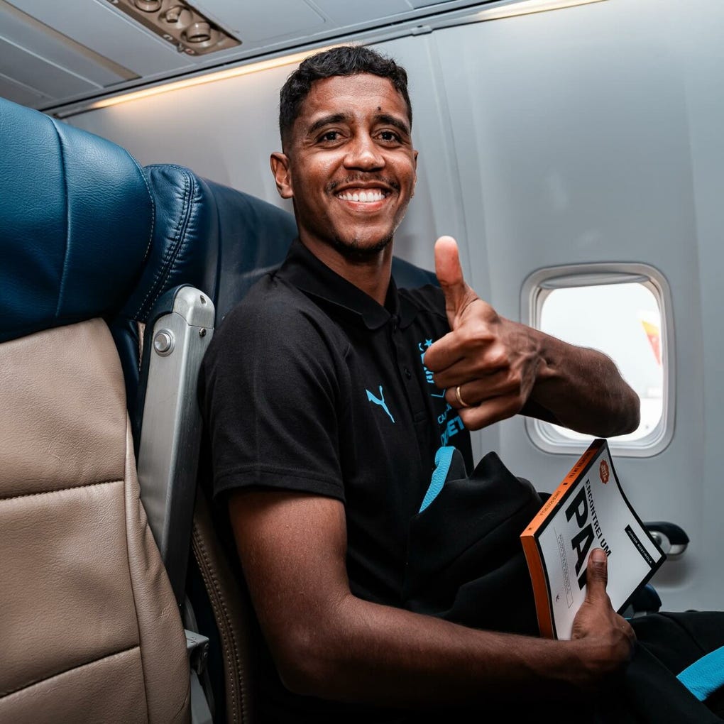 Gabriel Santana viajó a Venezuela tras recuperarse de una lesión.