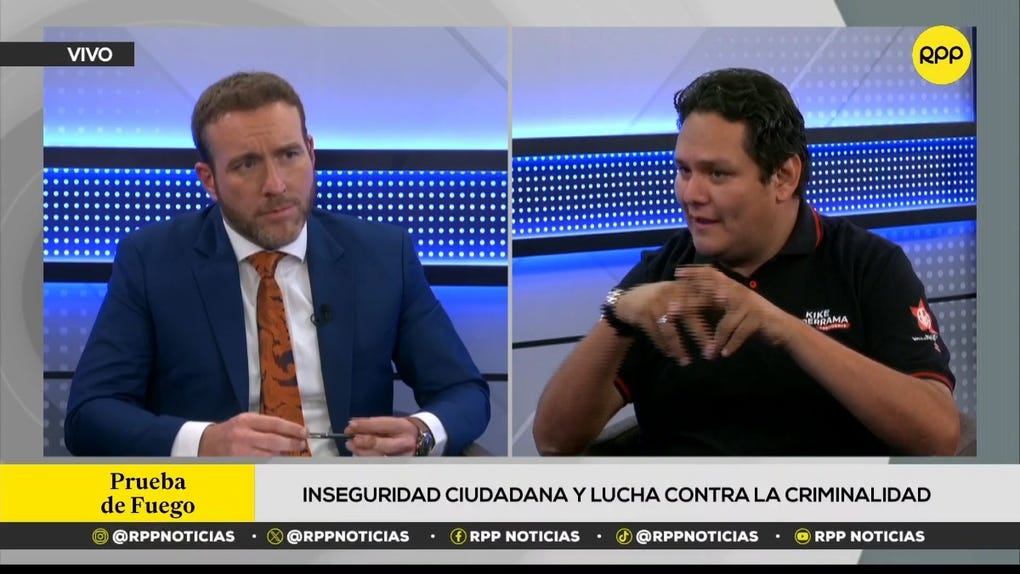 Valderrama propone cadena perpetua para funcionarios vinculados con el crimen organizado 