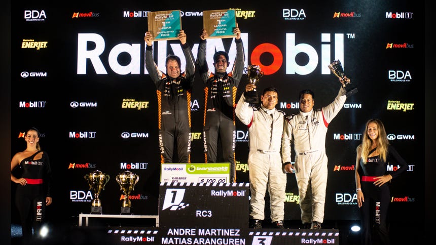 André Martinez y Matías Aranguren hicieron un tiempo de 17m57.1s.