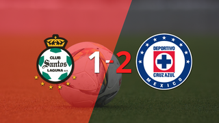 Liga MX: Cruz Azul celebra con un sufrido 2-1 ante Santos Laguna