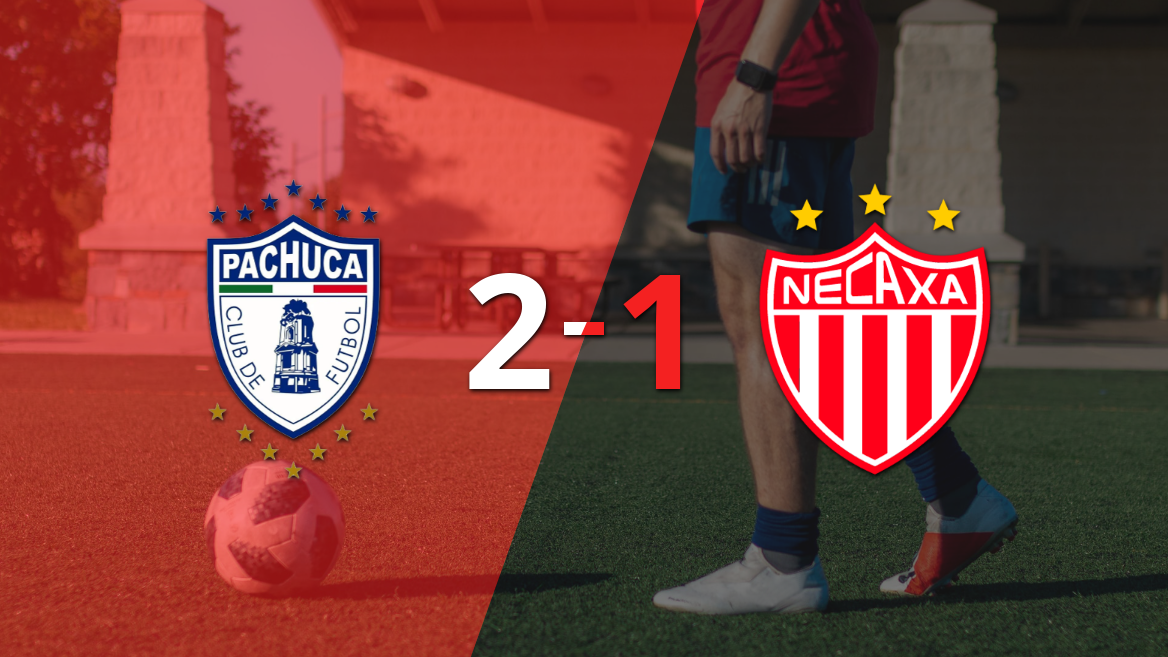 Liga MX: Necaxa no pudo con Pachuca y cayó por 2-1