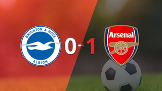 Premier League: Arsenal logró la victoria por 1 a 0 ante Brighton and Hove