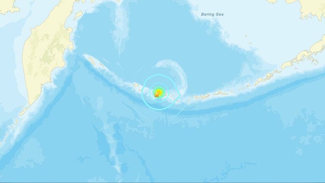 Fuerte sismo de magnitud 6.5 sacudió Alaska