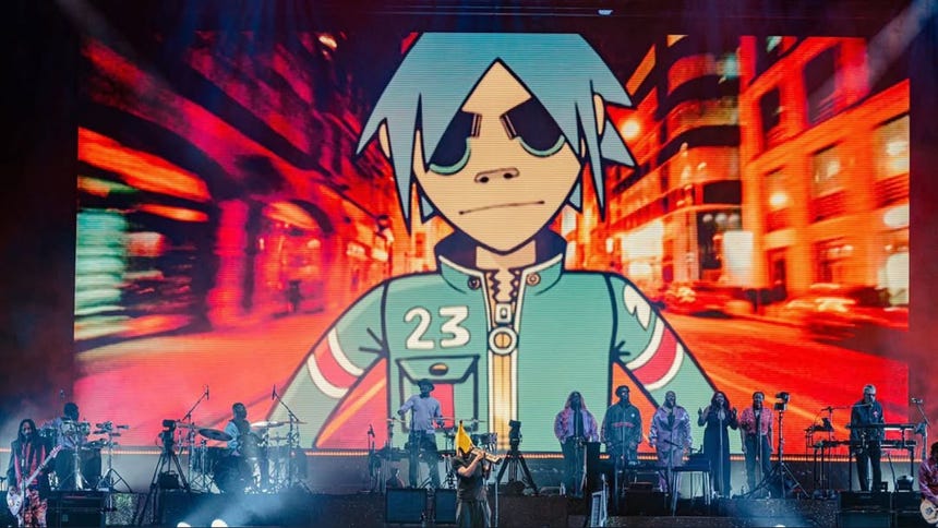 Gorillaz tocará sus clásicos temas en el Arena 1 Park en la Costa Verde.